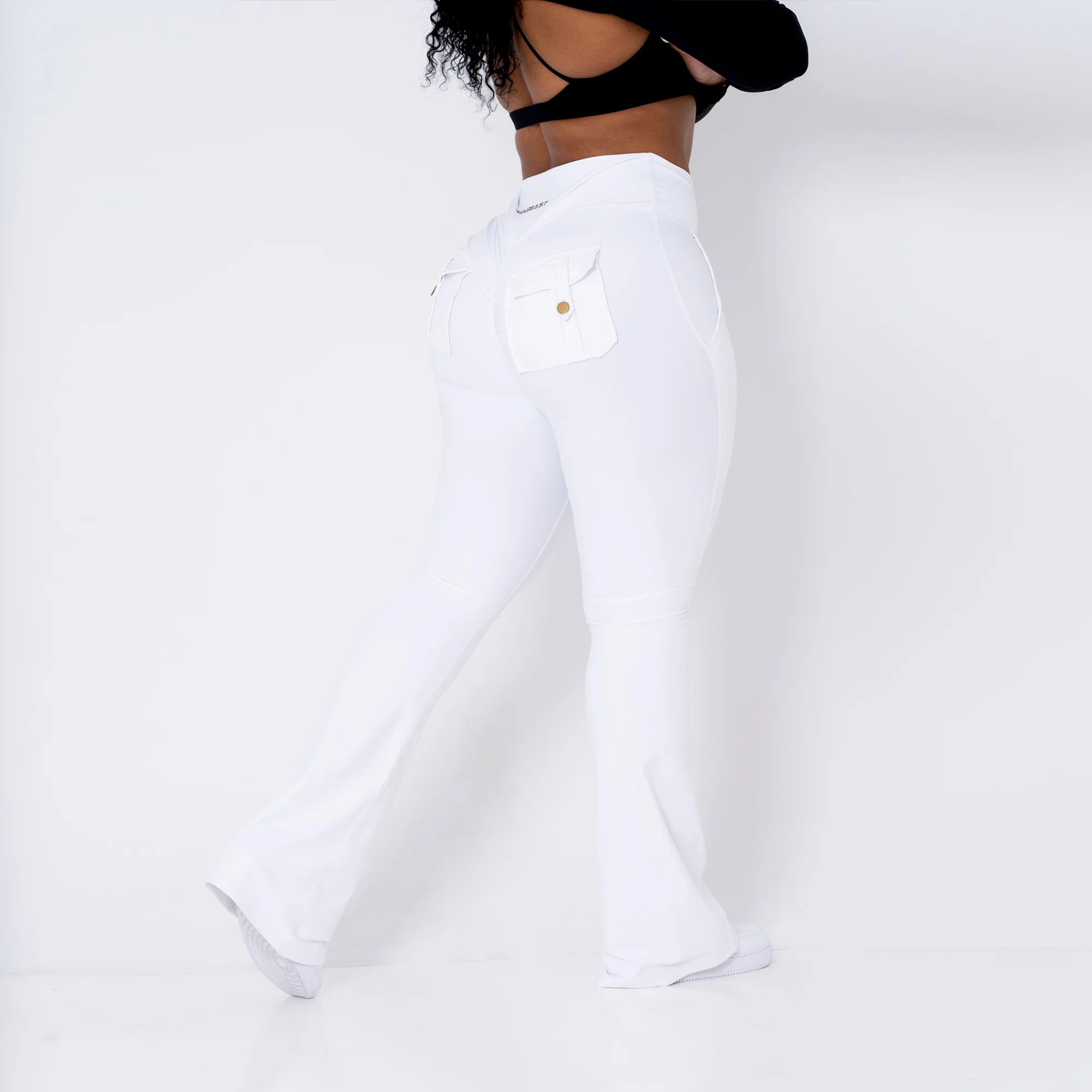 Curve-V Cargo EVO Flare Leggings - Image 8