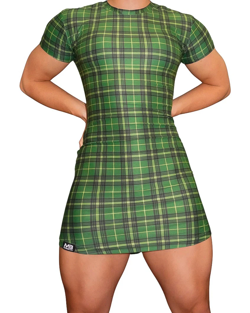 Og T-shirt Dresses - Gingham - Short Sleeve - Image 4