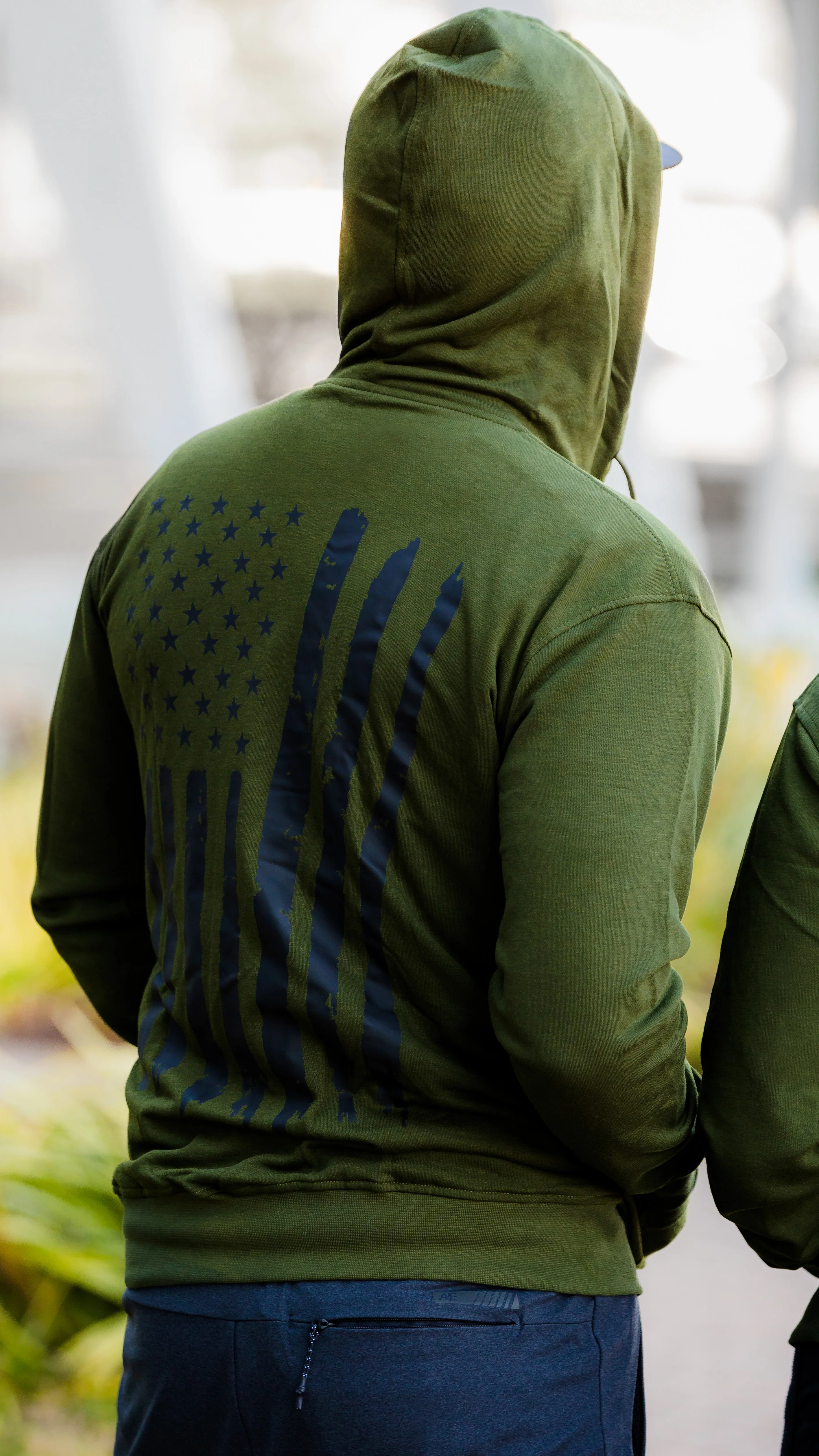 Unisex USA Midweight Hoodie - Image 5